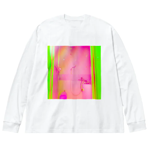 桃色シャワー/バナナグリーンドア Big Long Sleeve T-Shirt