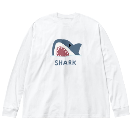 サメ Big Long Sleeve T-Shirt