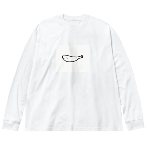 鮎餅 Big Long Sleeve T-Shirt