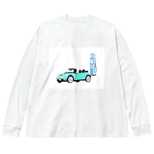 車50s' Big Long Sleeve T-Shirt