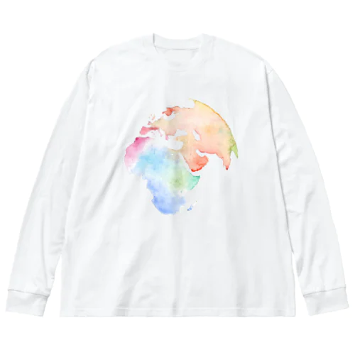 地球 Big Long Sleeve T-Shirt