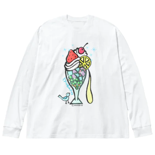 パフェのトリコ Big Long Sleeve T-Shirt