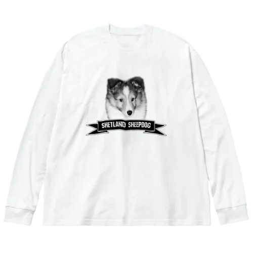 シェルティ パピー Big Long Sleeve T-Shirt