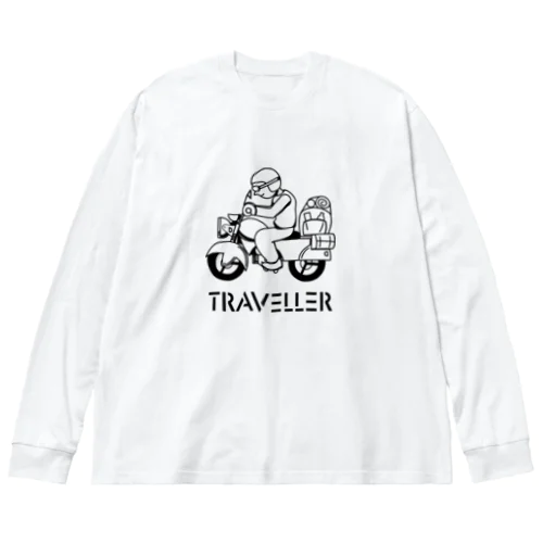 TRAVELLER トラベラー 222 ビッグシルエットロングスリーブTシャツ