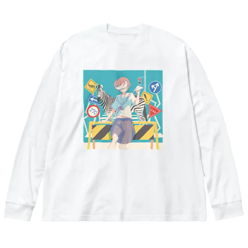 横断歩道 Big Long Sleeve T-Shirt