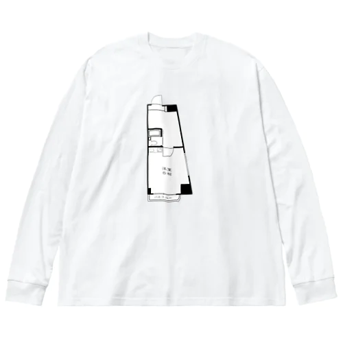 nejiT③ Big Long Sleeve T-Shirt