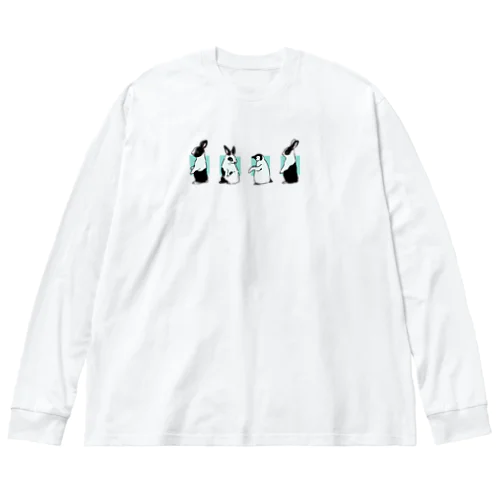 列 Big Long Sleeve T-Shirt