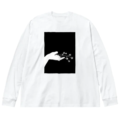 儚いかすみ草 Big Long Sleeve T-Shirt