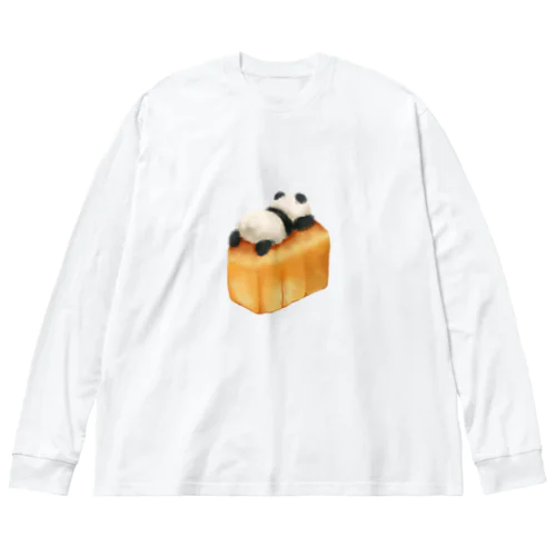 食パンだ！ ビッグシルエットロングスリーブTシャツ