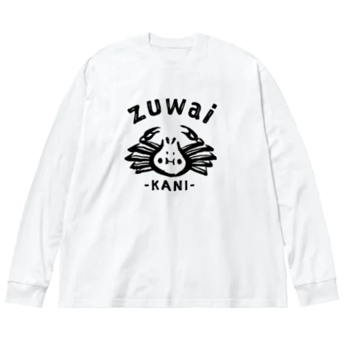 ZUWAI KANI ビッグシルエットロングスリーブTシャツ