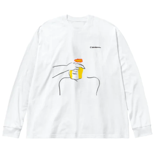 泣く人　あやす人 Big Long Sleeve T-Shirt