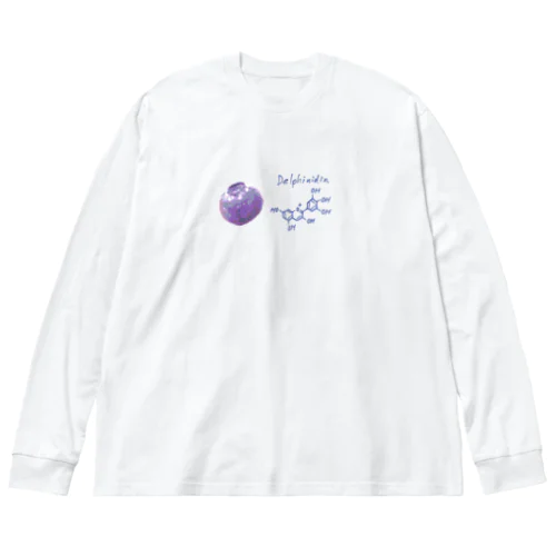 デルフィニジン Big Long Sleeve T-Shirt