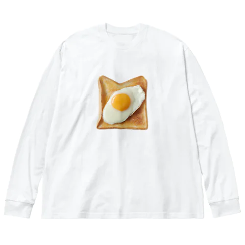 たまごパン ビッグシルエットロングスリーブTシャツ