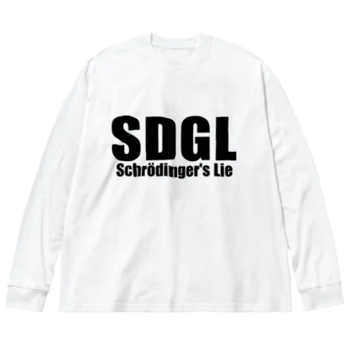 SDGL logo ビッグシルエットロングスリーブTシャツ