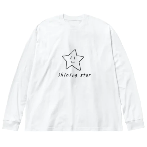 輝く星 Big Long Sleeve T-Shirt