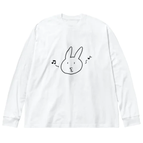 陽気なウサギ Big Long Sleeve T-Shirt