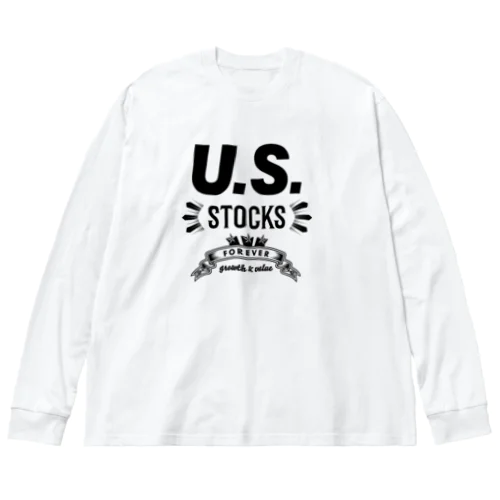 アメリカ株よ永遠に ビッグシルエットロングスリーブTシャツ