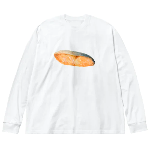 しゃけ ビッグシルエットロングスリーブTシャツ