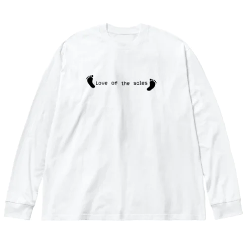 足うらの恋Ｔシャツ【黒ロゴ】 Big Long Sleeve T-Shirt