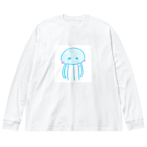 かなしいくらげくん Big Long Sleeve T-Shirt