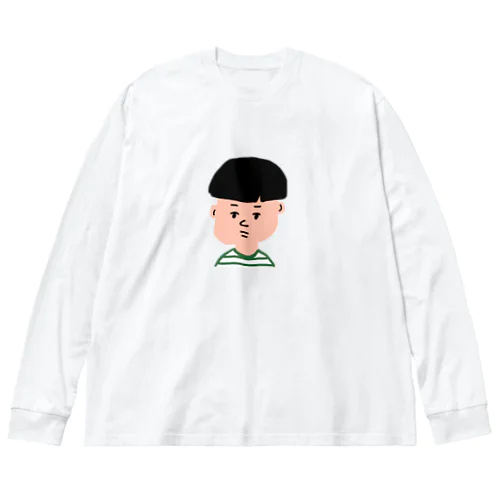 たけのうちくん Big Long Sleeve T-Shirt