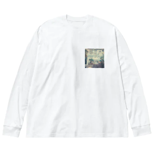 アメ村の階段 Big Long Sleeve T-Shirt