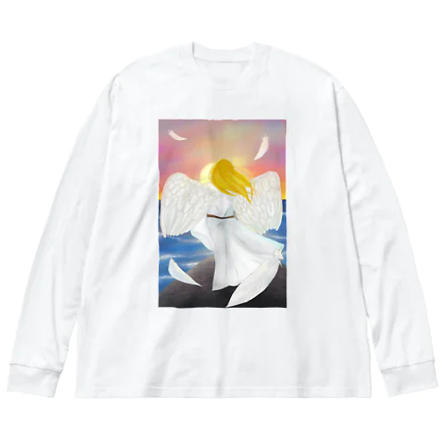 落陽天使 Big Long Sleeve T-Shirt