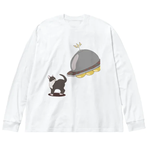 UFOとの遭遇 Big Long Sleeve T-Shirt