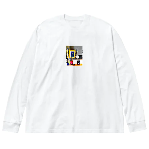 我が家 Big Long Sleeve T-Shirt