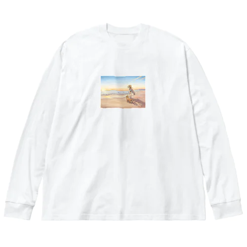 sunrise beach ビッグシルエットロングスリーブTシャツ