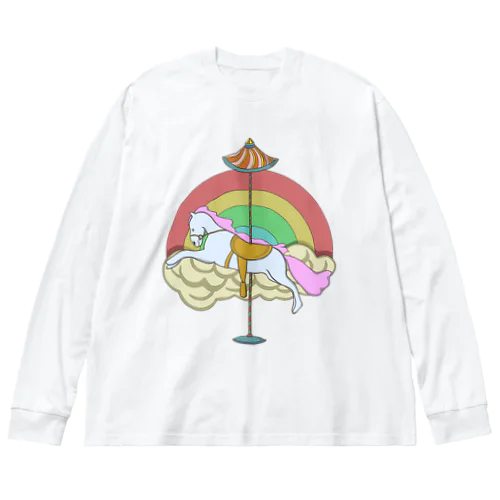 メリーゴーラウンド Big Long Sleeve T-Shirt