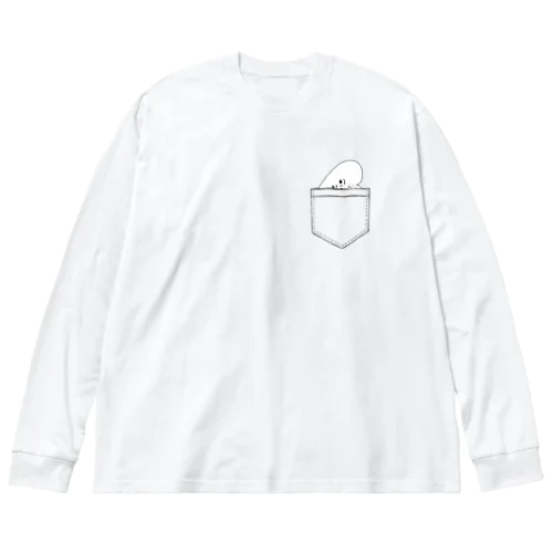 ポケットで放心(片目ver) Big Long Sleeve T-Shirt