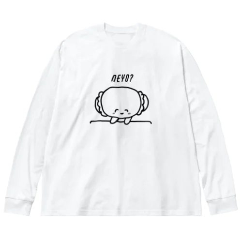 おふとんからまくらちゃん ビッグシルエットロングスリーブTシャツ