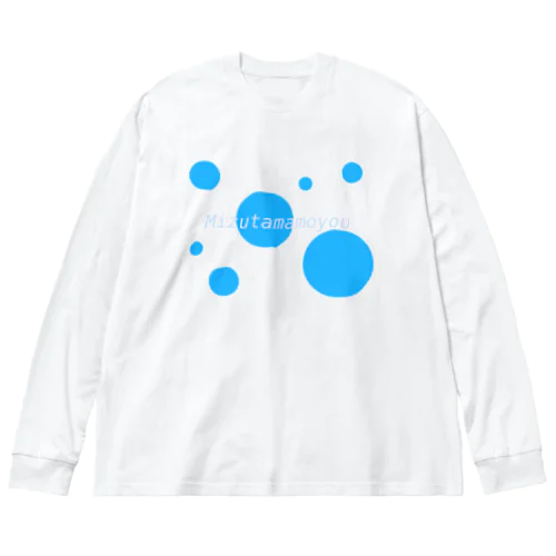 水玉模様 Big Long Sleeve T-Shirt