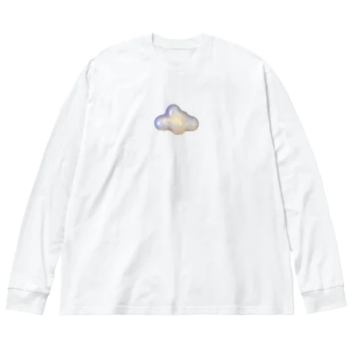 偏光の雲☁️ ビッグシルエットロングスリーブTシャツ