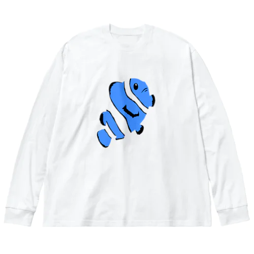 カクレクマノミ Big Long Sleeve T-Shirt