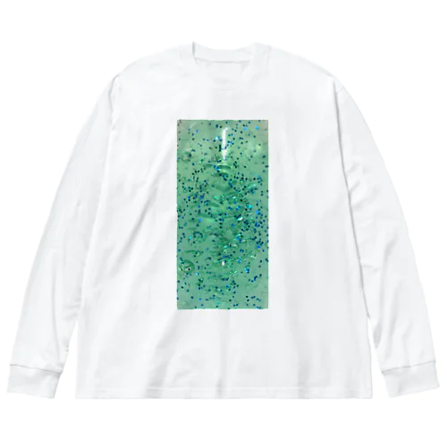 キラキラ（エメラルドグリーン） Big Long Sleeve T-Shirt