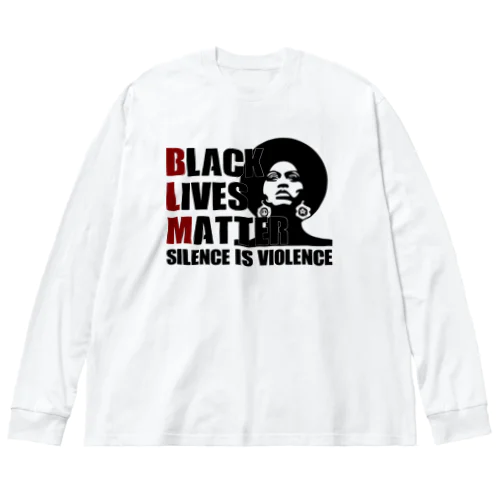 BLM ビッグシルエットロングスリーブTシャツ