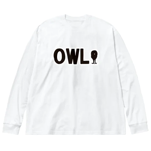 OWL ビッグシルエットロングスリーブTシャツ