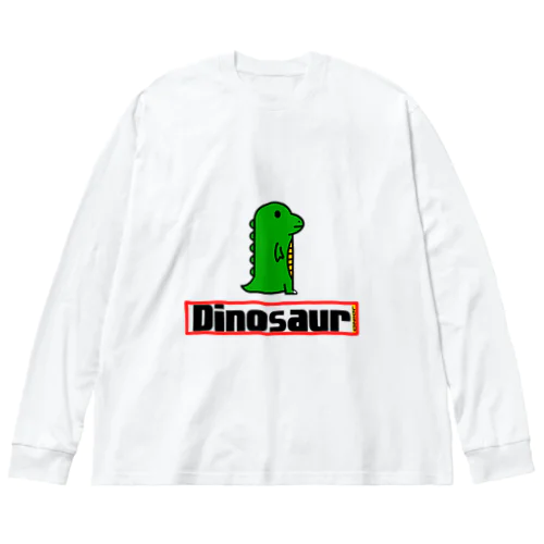 Dinosaur くん ビッグシルエットロングスリーブTシャツ