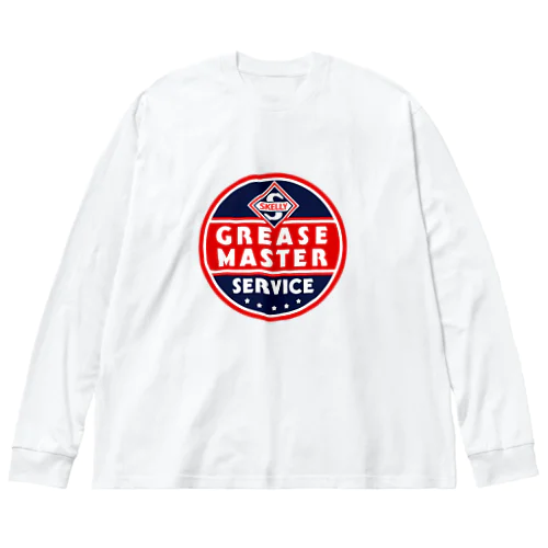 SKELLY Grease Master Service ビッグシルエットロングスリーブTシャツ