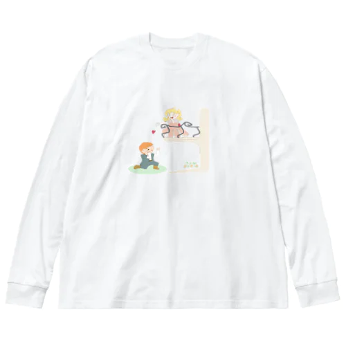 二階から目薬 Big Long Sleeve T-Shirt