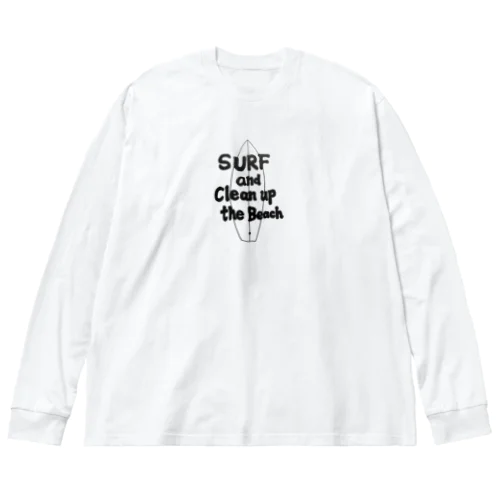 チャリティー【SURF】 ビッグシルエットロングスリーブTシャツ