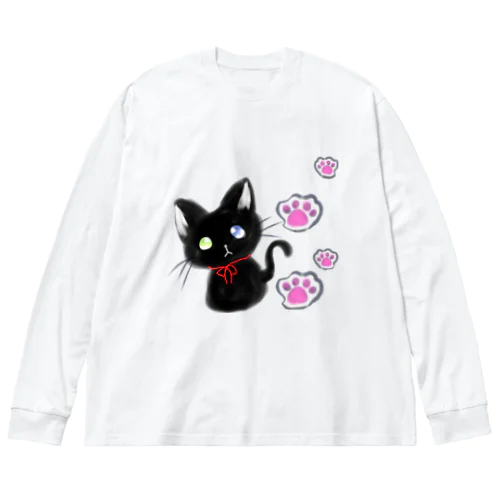 まっくろくろすけでてきたよ Big Long Sleeve T-Shirt