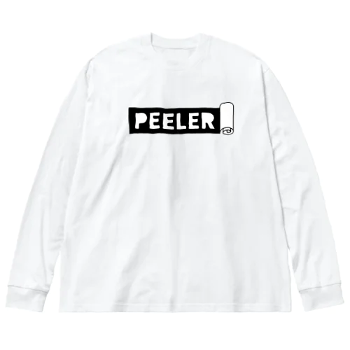 PEELER-09 ビッグシルエットロングスリーブTシャツ