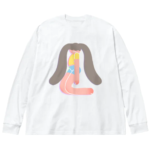 熱源はキミ（単体） Big Long Sleeve T-Shirt