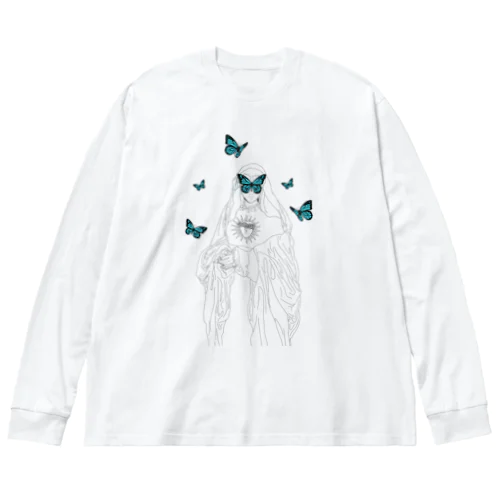 Butterfly Nun ビッグシルエットロングスリーブTシャツ