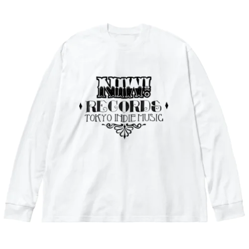 Niw! handwriting LONGSLEEVE ビッグシルエットロングスリーブTシャツ