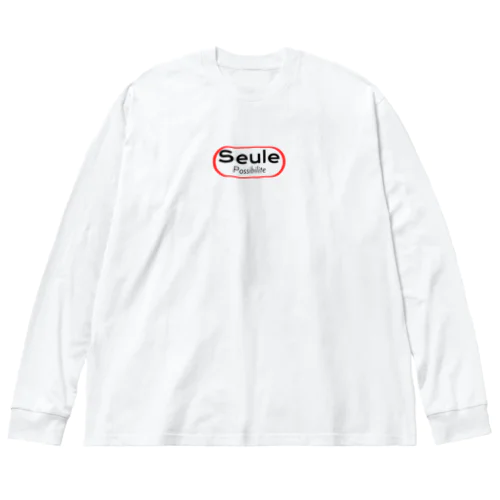 喜怒哀楽米商 Big Long Sleeve T-Shirt