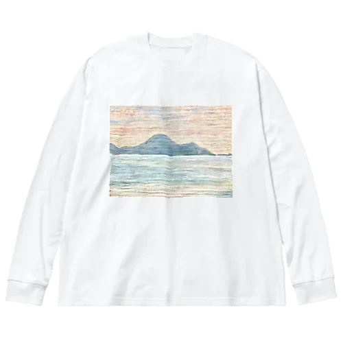 箕沖から仙酔島''' ビッグシルエットロングスリーブTシャツ